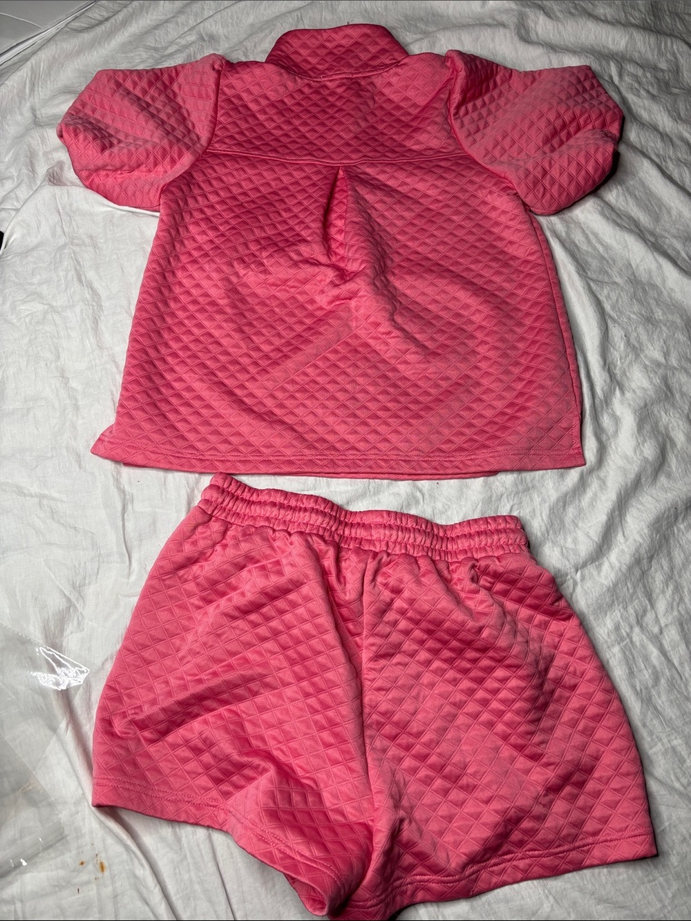 MARY SQUARE madelyn shorts & top set in pink M - Picture 2 of 3